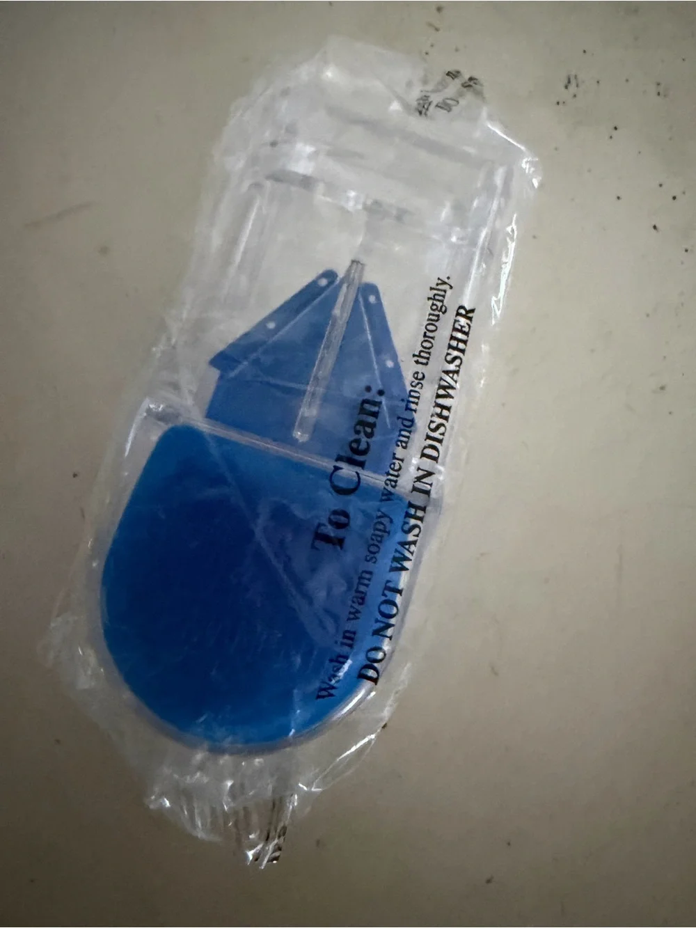 Blue pill cutter